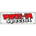 Signmission MOVE-IN-SPECIAL BANNER SIGN apartment rental rent storage free rent home B-72 Move-In-Special